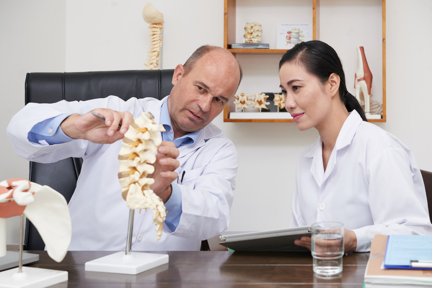 Explaining spine problem 